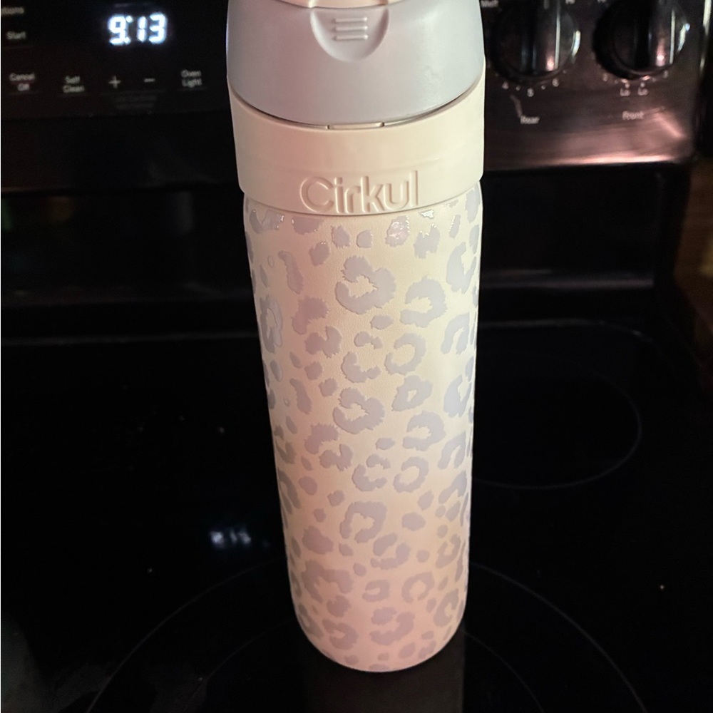 Cirkul Leopard Print Water Bottle